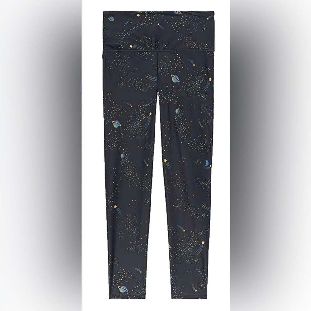 Victoria’s Secret sport nwot size large Navy  Starry Patterned Leggings